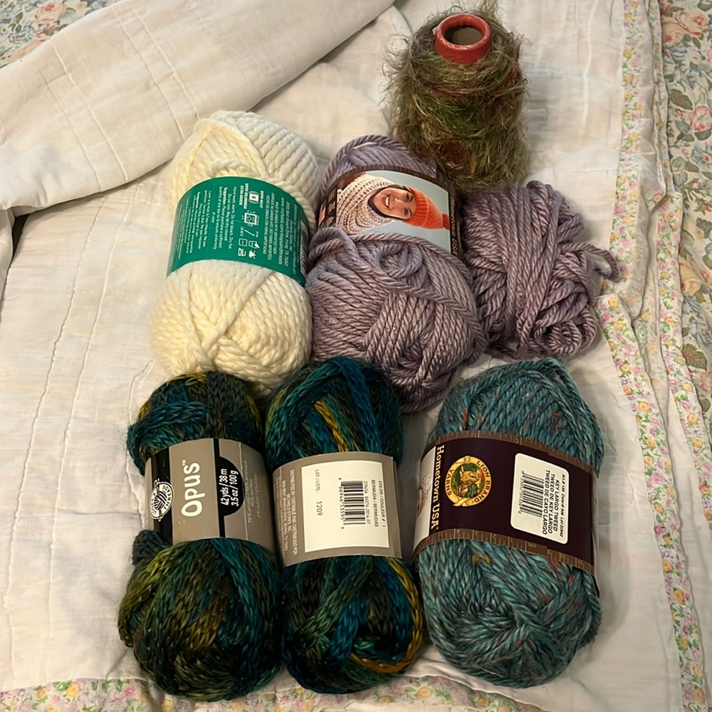 UPDATED:  Yarn bundle - assorted